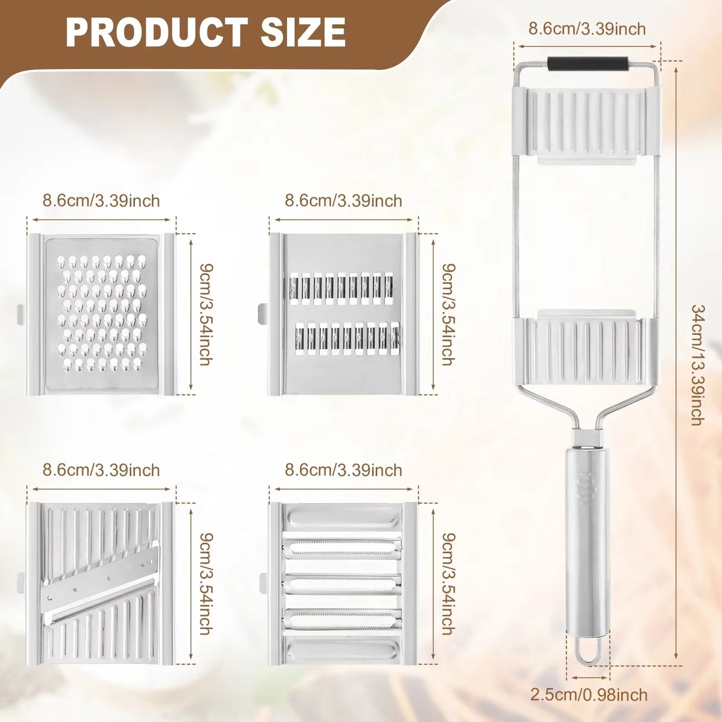 4 in 1 Vegetable Slicer
