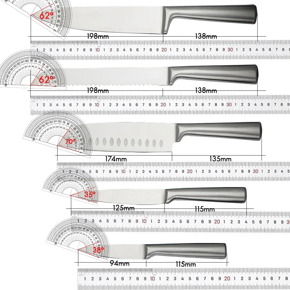 SharpEdge – Stainless Steel Kitchen Knife Set