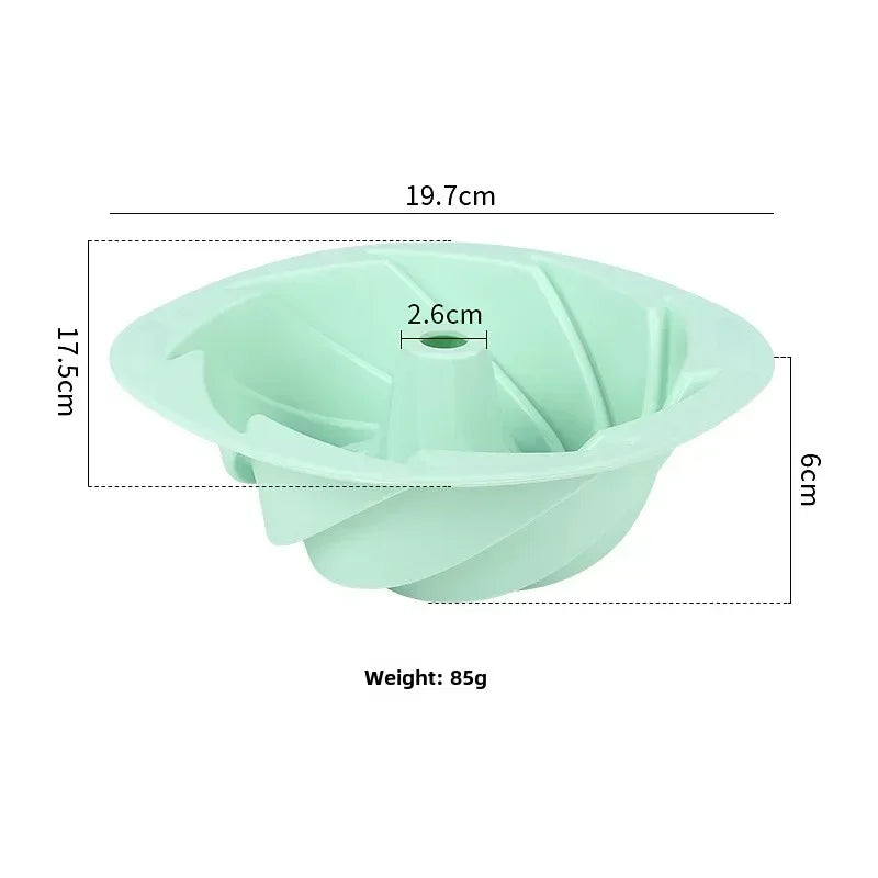 Florivor – Large Spiral Flower Cake Mold