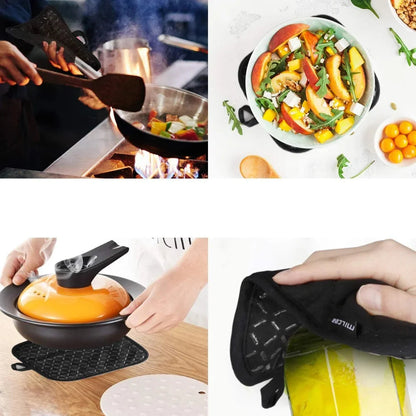 HeatGuardia – 4-Piece Heat-Resistant Oven Glove
