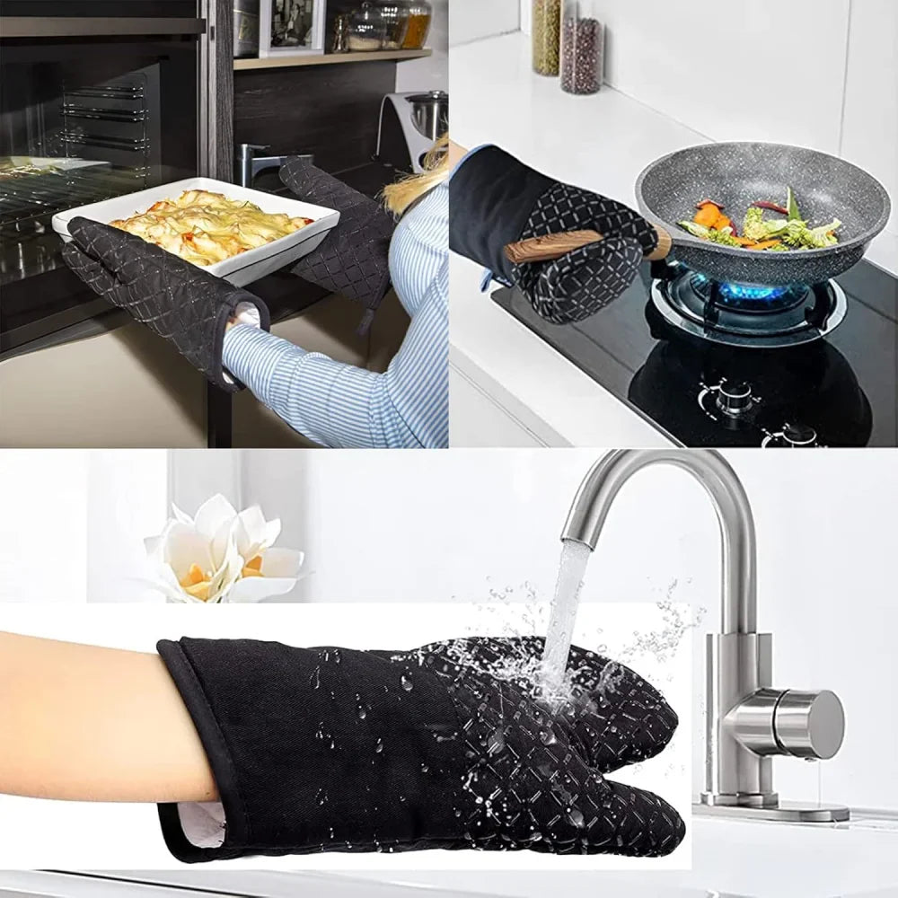 HeatGuardia – 4-Piece Heat-Resistant Oven Glove