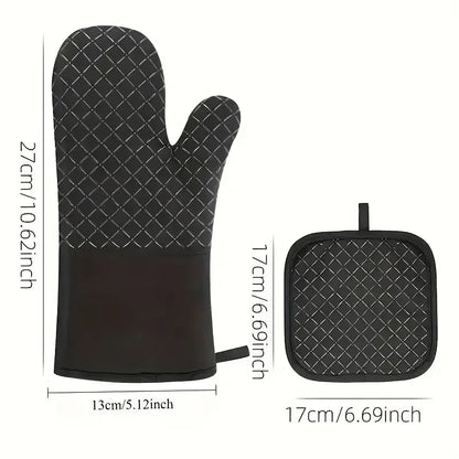 HeatGuardia – 4-Piece Heat-Resistant Oven Glove