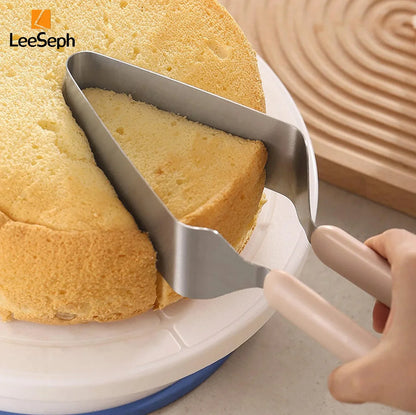 LeeSeph– Triangular Stainless Steel Cake Slicer