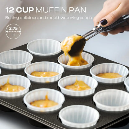 OvenEase – 12-Piece Nonstick Bakeware & Utensil Set