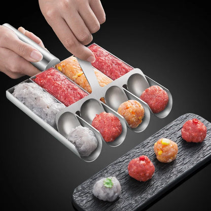 SphereChef – Stainless Steel Meatball Shaping Mold