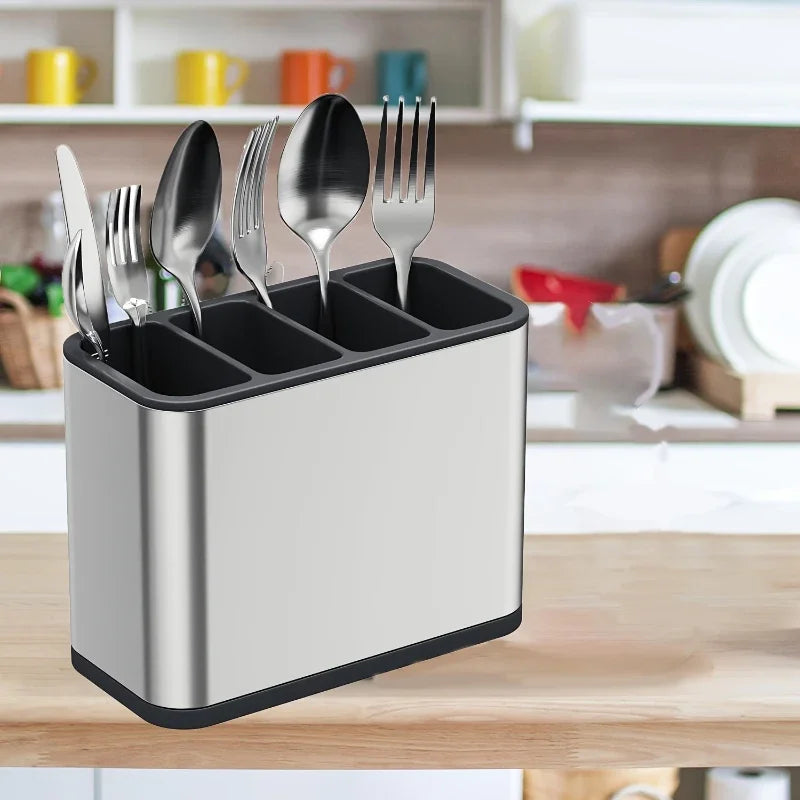 UtensilCore – Kitchen Cutlery Organizer & Drain Holder