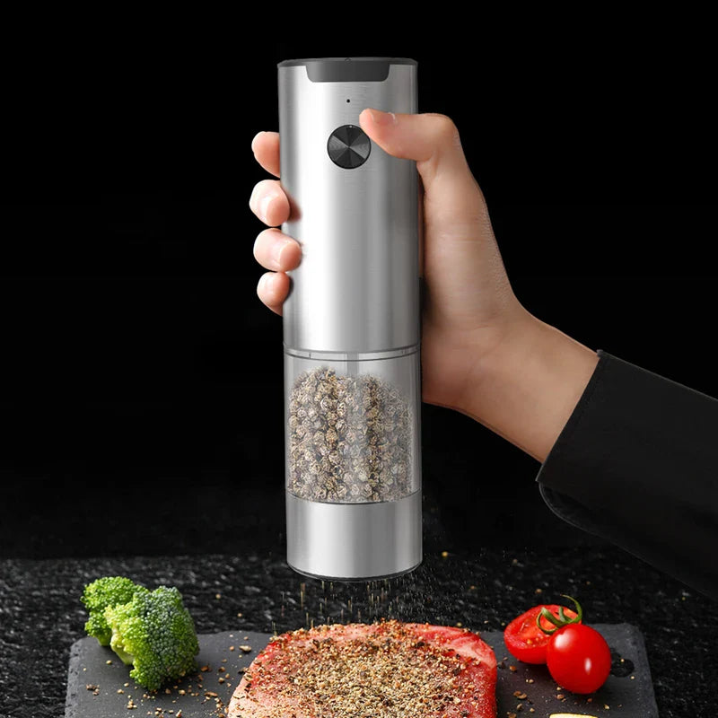 SpiceGrind – Electric Salt & Pepper Grinder