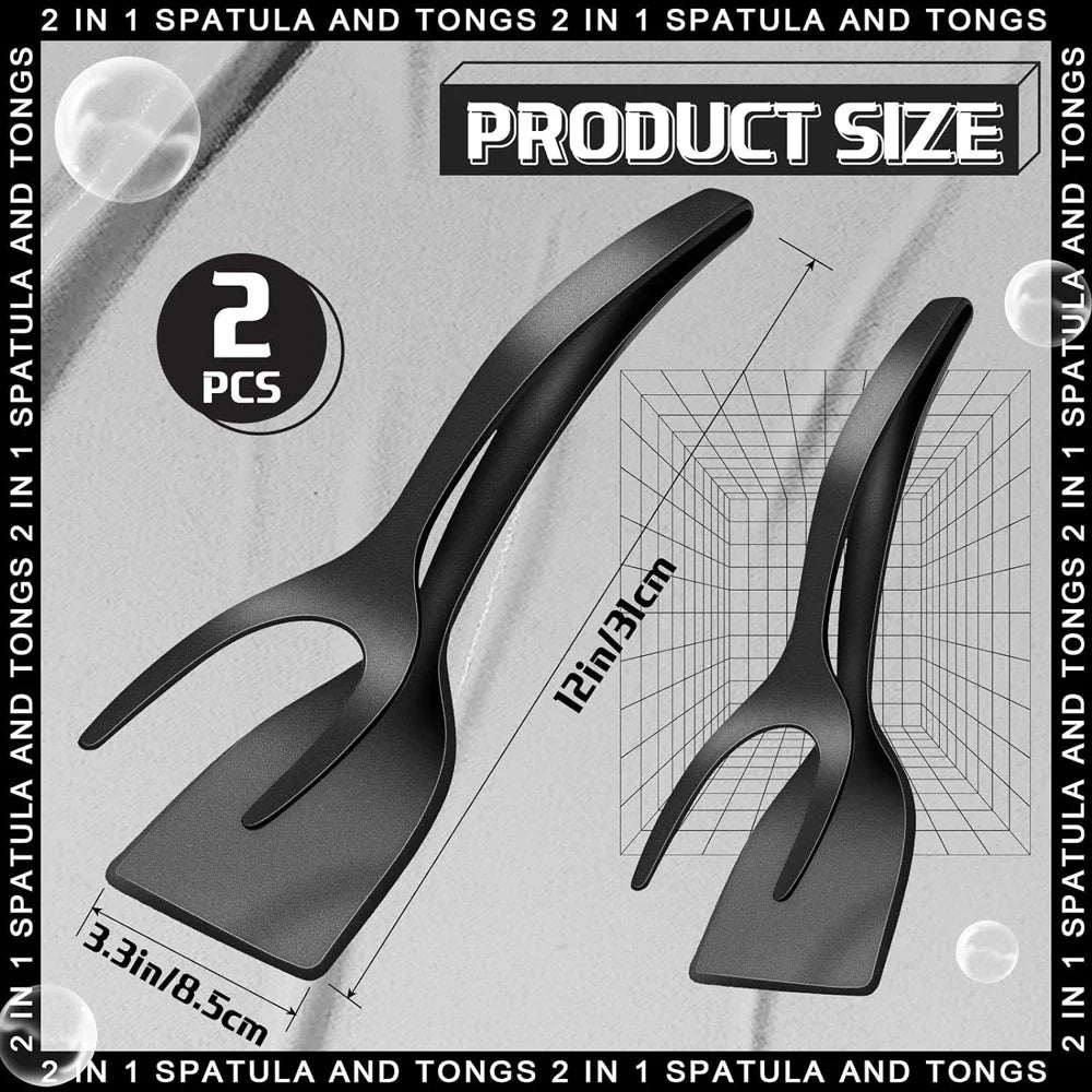 Flipza – 2-in-1 Grip Spatula Clamp Turner
