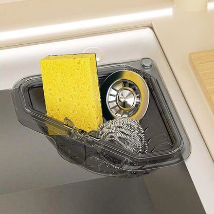 MagnetiDrain – Magnetic Corner Sink Food Catcher & Drying Basket