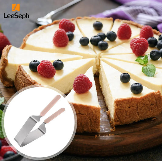 LeeSeph– Triangular Stainless Steel Cake Slicer