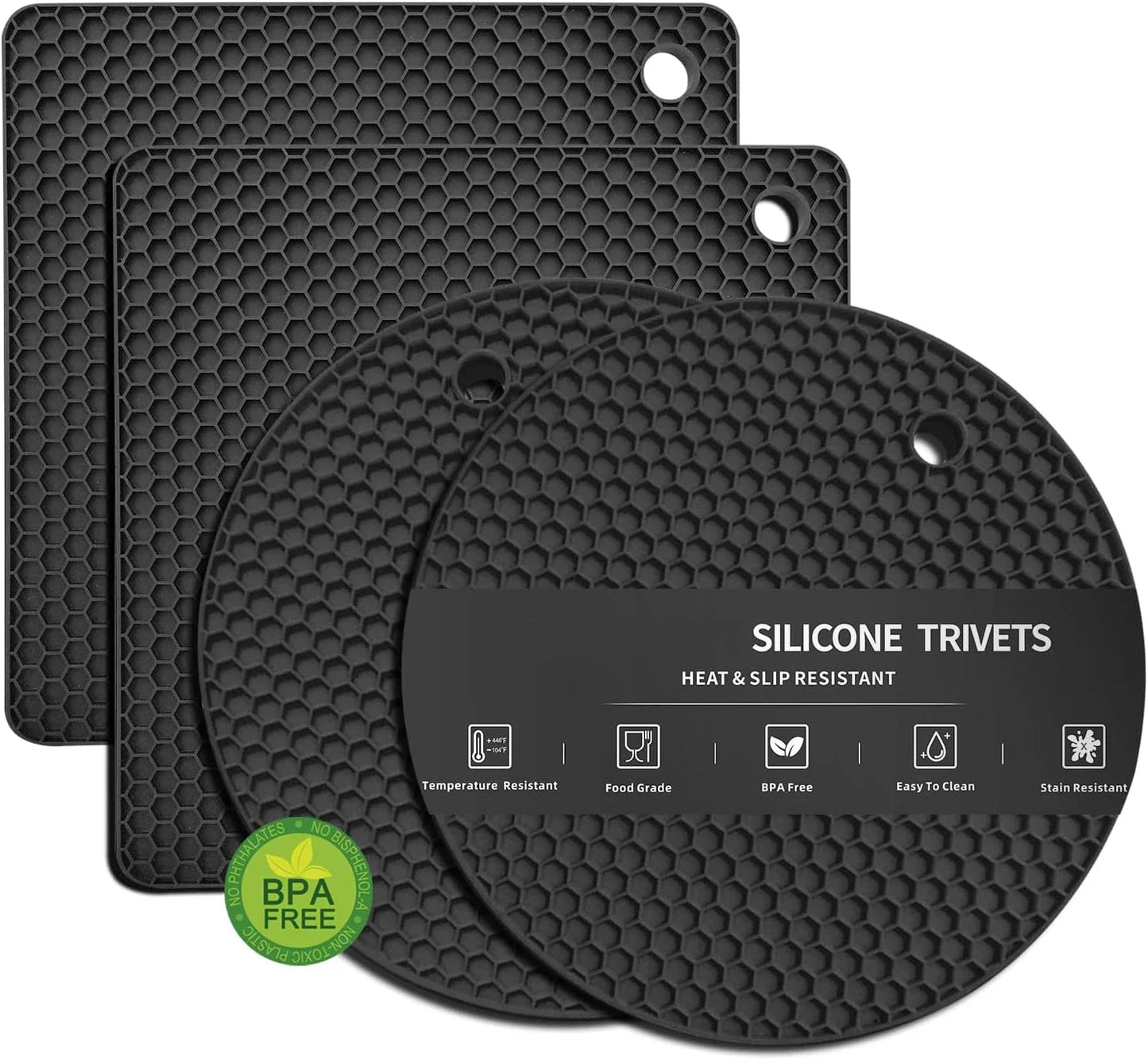 CookShield – Heat-Resistant Silicone Mats & Pot Holders