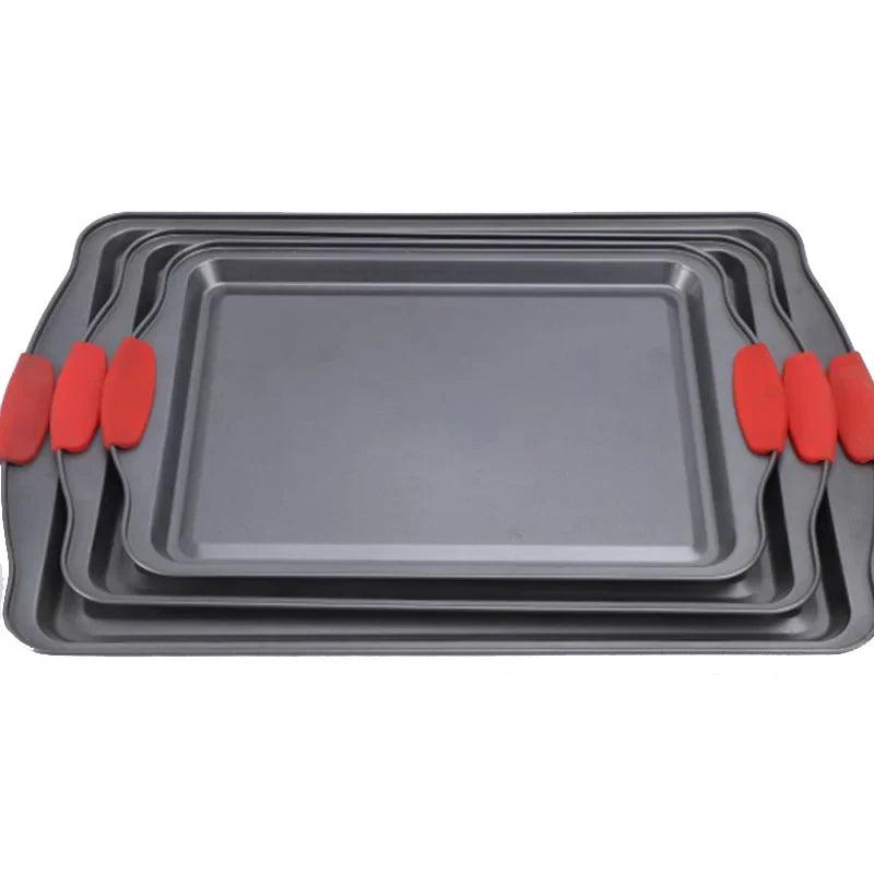 Bakevery – 3-Piece Nonstick Oven Baking Pan Set