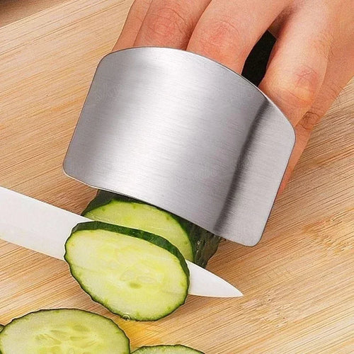 SliceShield – Stainless Steel Finger Protector