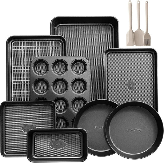 OvenEase – 12-Piece Nonstick Bakeware & Utensil Set