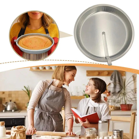 BakeRounda – Stainless Steel Round Cake Baking Mold