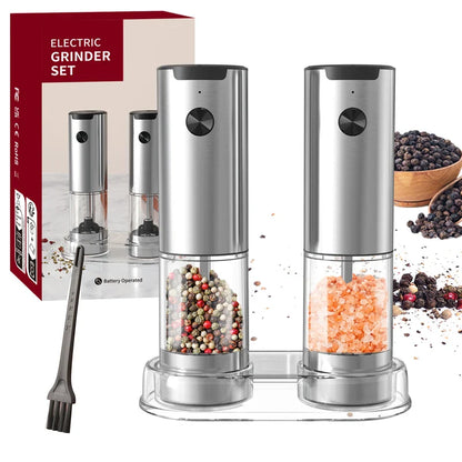 SpiceGrind – Electric Salt & Pepper Grinder