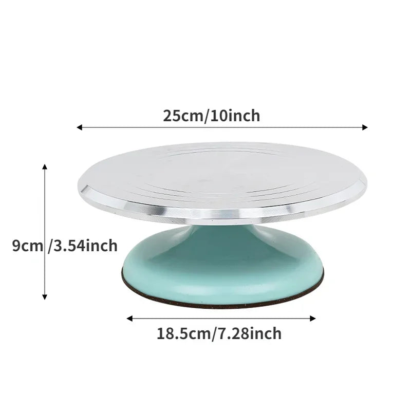 SpinBake – 10-Inch Professional Pastry Turntable