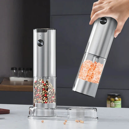 SpiceGrind – Electric Salt & Pepper Grinder