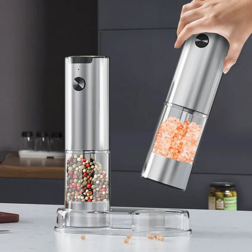 SpiceGrind – Electric Salt & Pepper Grinder