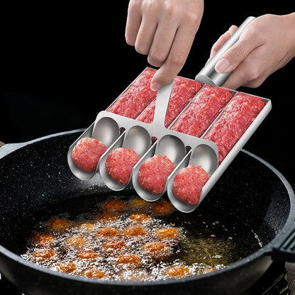 SphereChef – Stainless Steel Meatball Shaping Mold