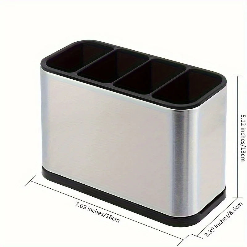 UtensilCore – Kitchen Cutlery Organizer & Drain Holder
