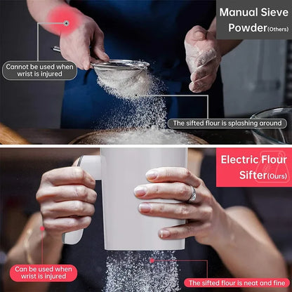 SiftPro – Handheld Electric Powder Sieve