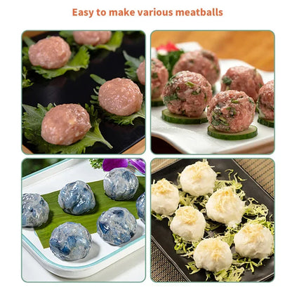 SphereChef – Stainless Steel Meatball Shaping Mold