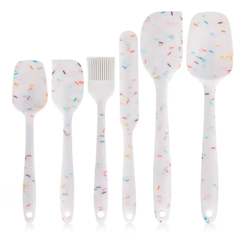 FlexiSpatulaa – Heat Resistant Silicone Kitchen Spatula Set
