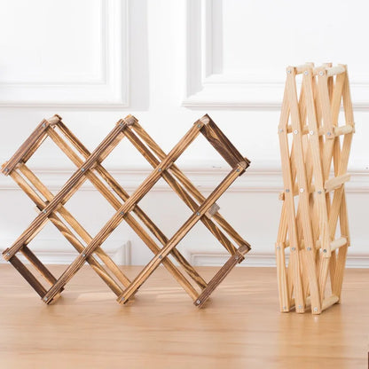 Vintra – Wooden Wine Rack for 10 Bottles