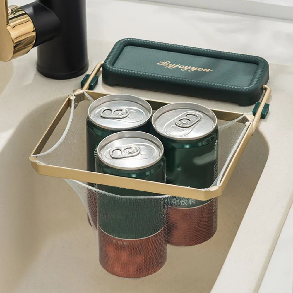 Sinkora – Triangle Suction Cup Sink Strainer Basket