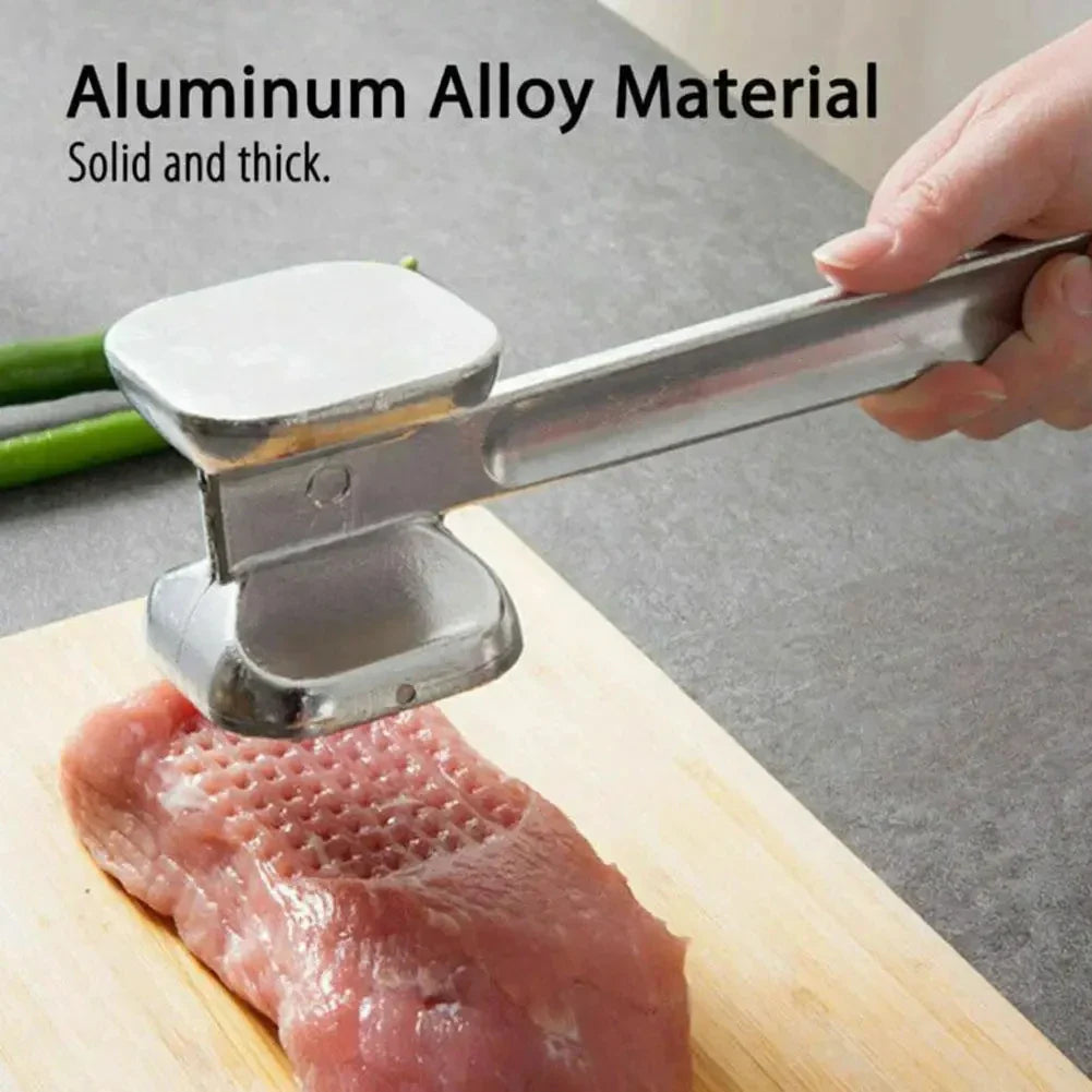 TenderPro – Double-Sided Stainless Steel Meat Tenderizer Hammer