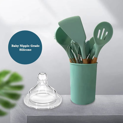 CookEase – Silicone Kitchen Utensil Set