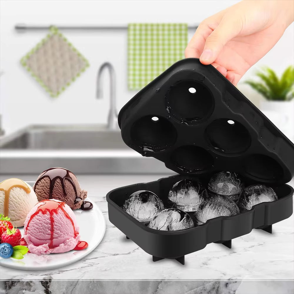 ChillForm – Silicone Ice Ball Mold Set
