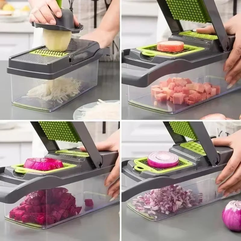 SliceMaster Pro – Multipurpose Vegetable Chopper and Slicer