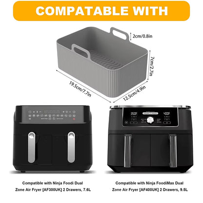 CrispEase – Silicone Air Fryer Pot Set