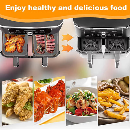 CrispEase – Silicone Air Fryer Pot Set