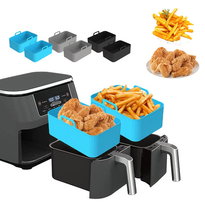 CrispEase – Silicone Air Fryer Pot Set