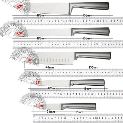 SharpEdge – Stainless Steel Kitchen Knife Set