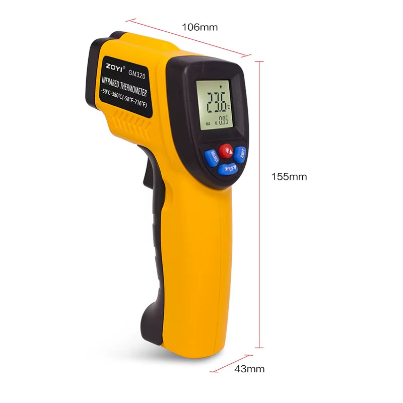 HeatScan – Handheld Laser Thermometer