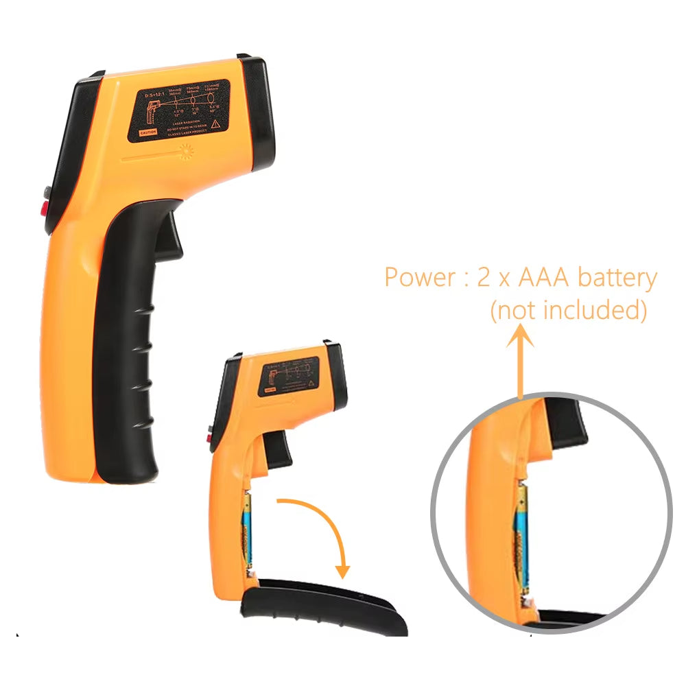 HeatScan – Handheld Laser Thermometer