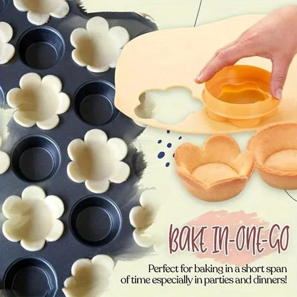 BakeBloom – Pastry Dough & Flower Cutter Set