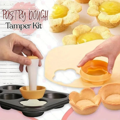 BakeBloom – Pastry Dough & Flower Cutter Set
