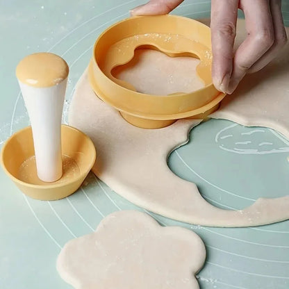 BakeBloom – Pastry Dough & Flower Cutter Set