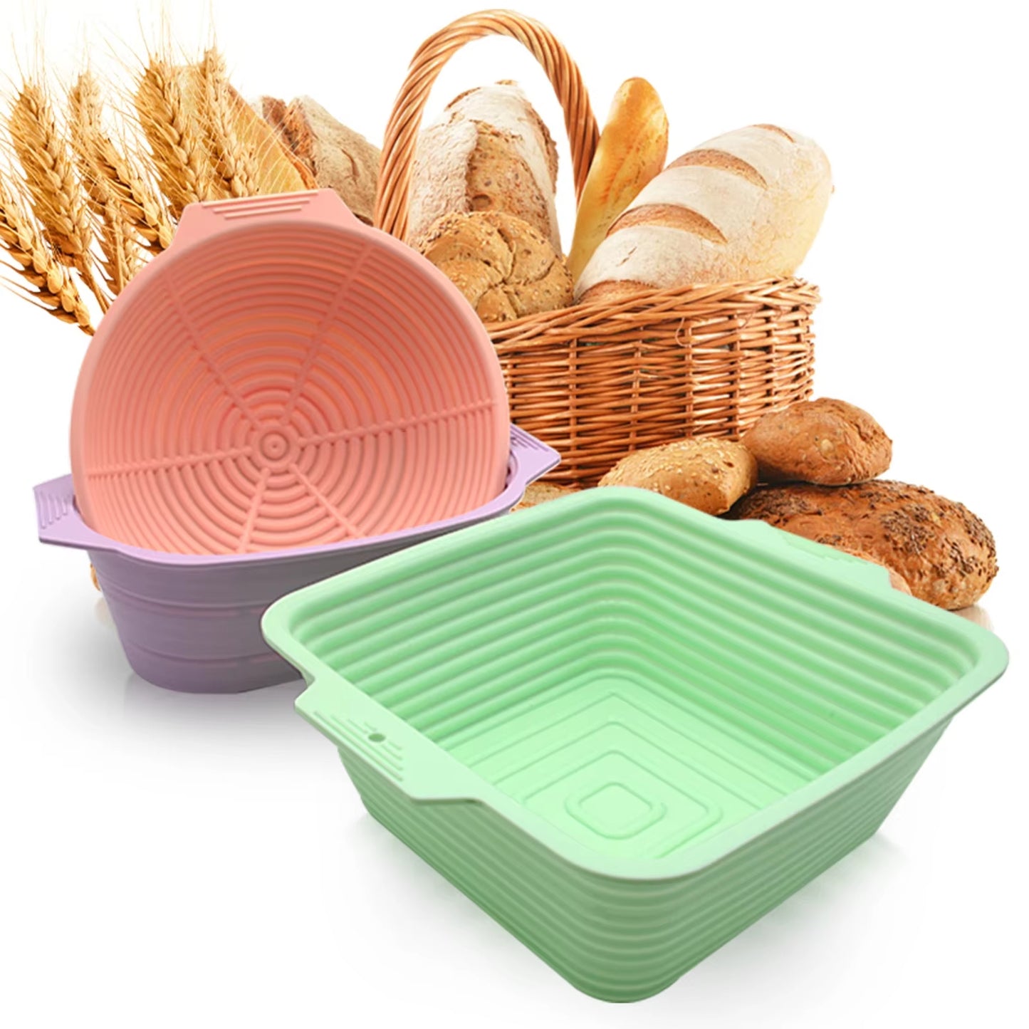 DoughNest – Silicone Bread Proofing Basket