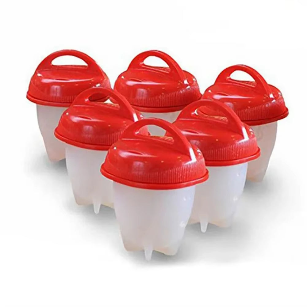 EggEase – Silicone Egg Steamer & Mold Set