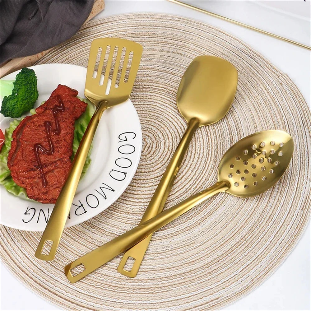 GoldServe – Stainless Steel Hot Pot Cutlery Set