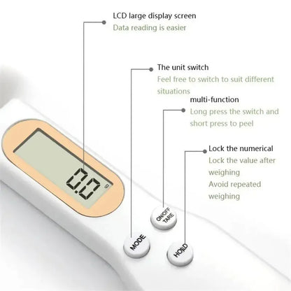 SpoonScale – LCD Digital Adjustable Weighing Spoon
