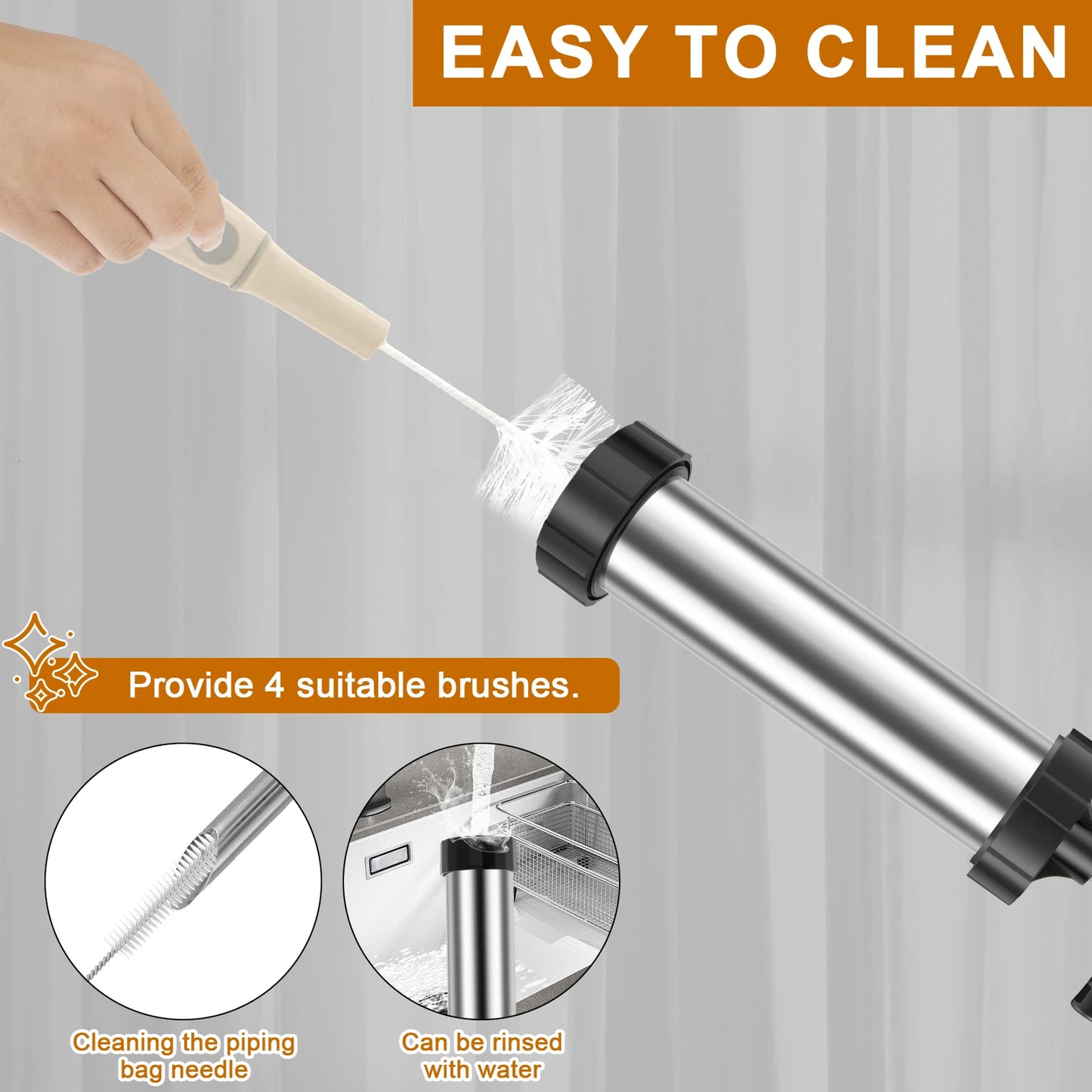 ChurroCrafter – Stainless Steel Churro Maker Kit