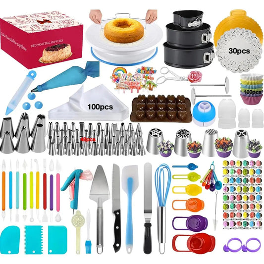 SweetWhirl – Silicone Bakeware &amp; Decorating Set