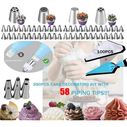 SweetWhirl – Silicone Bakeware &amp; Decorating Set